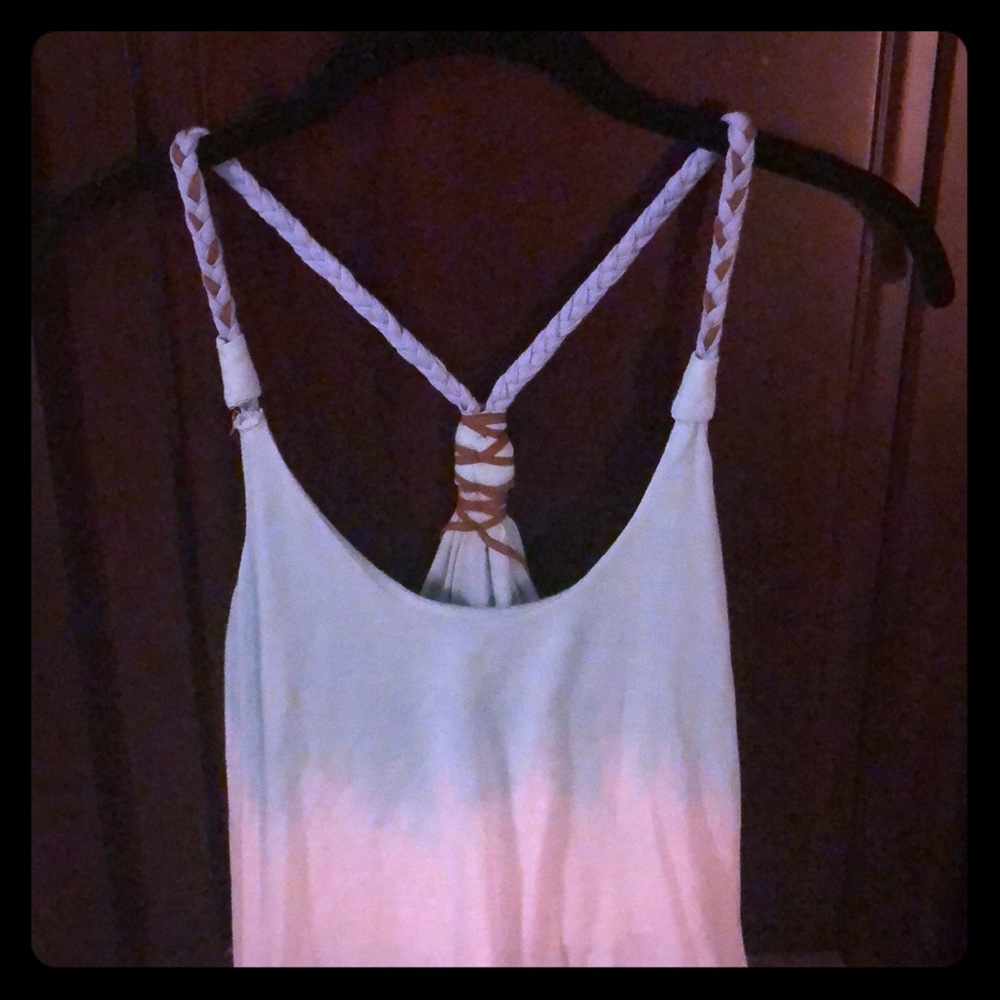 Ombré beachy tank top
